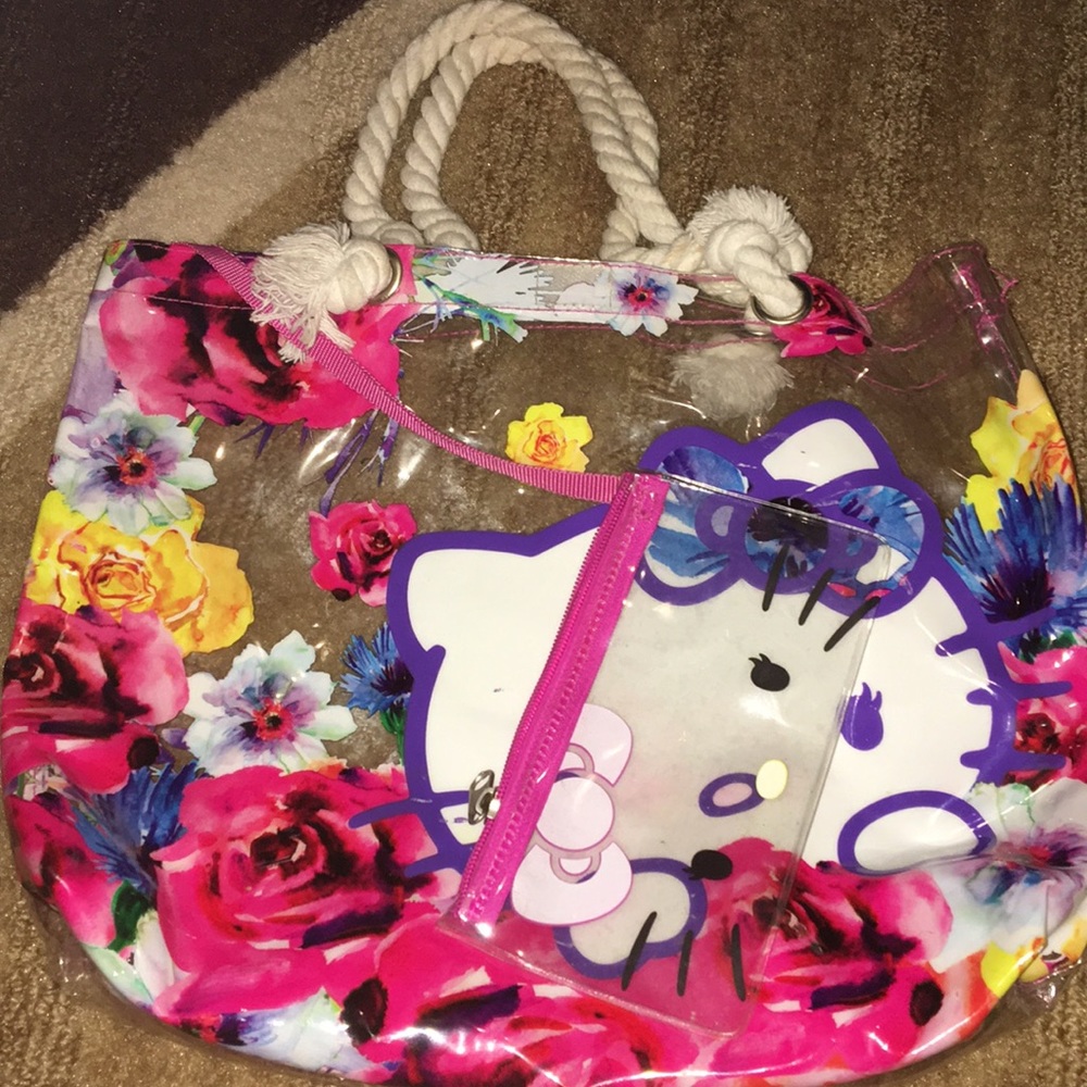 Hello kitty beach bag